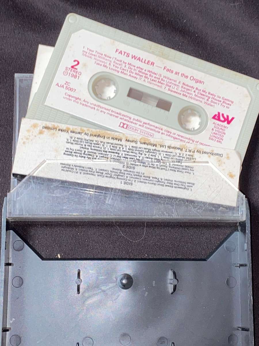 FATS AT THE ORGAN CASSETTE TAPE 1981 UK