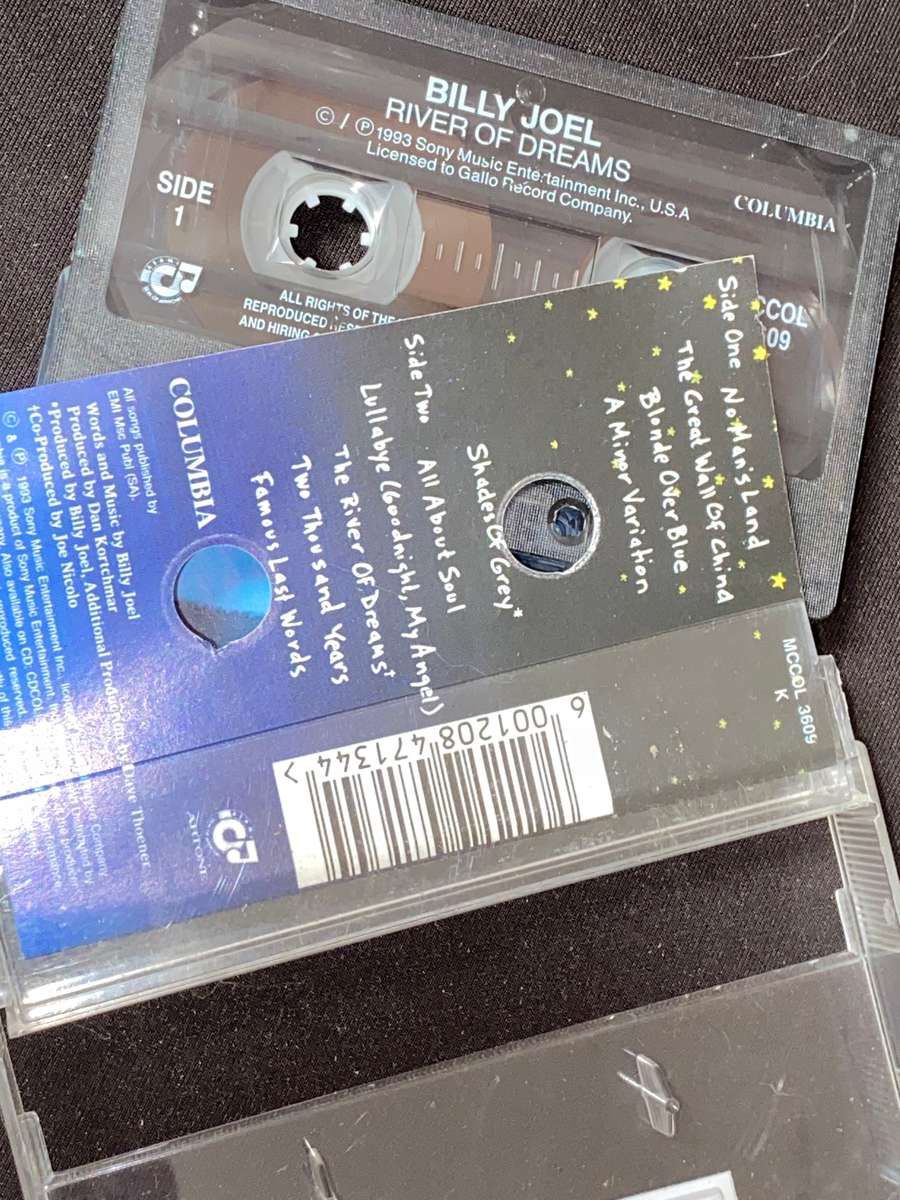 BILLY JOEL RIVER OF DREAMS CASSETTE TAPE 1993 USA