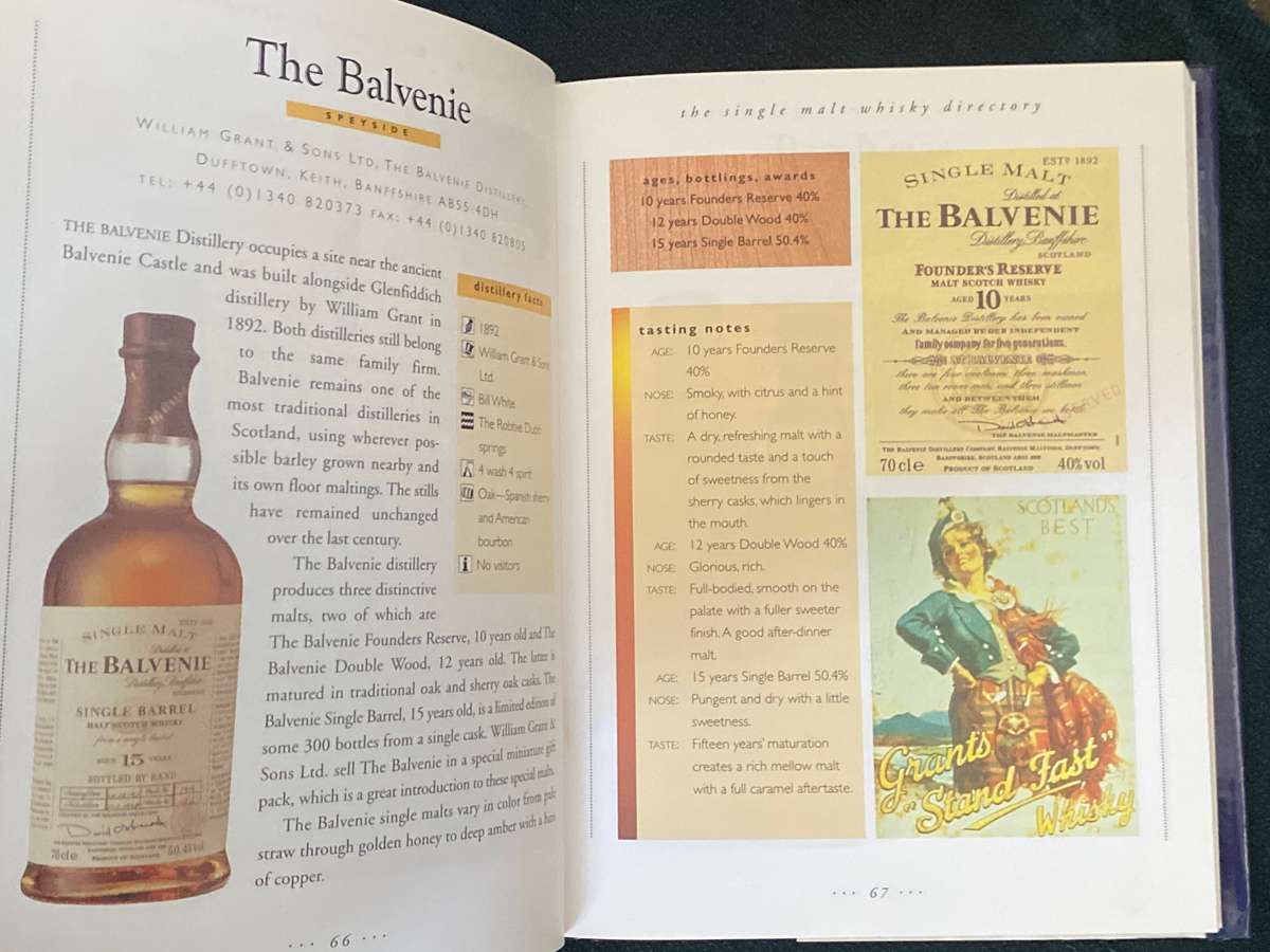 THE SINGLE MALT WHISKY COMPANION A CONNOISSEUR'S GUIDE BY HELEN ARTHUR