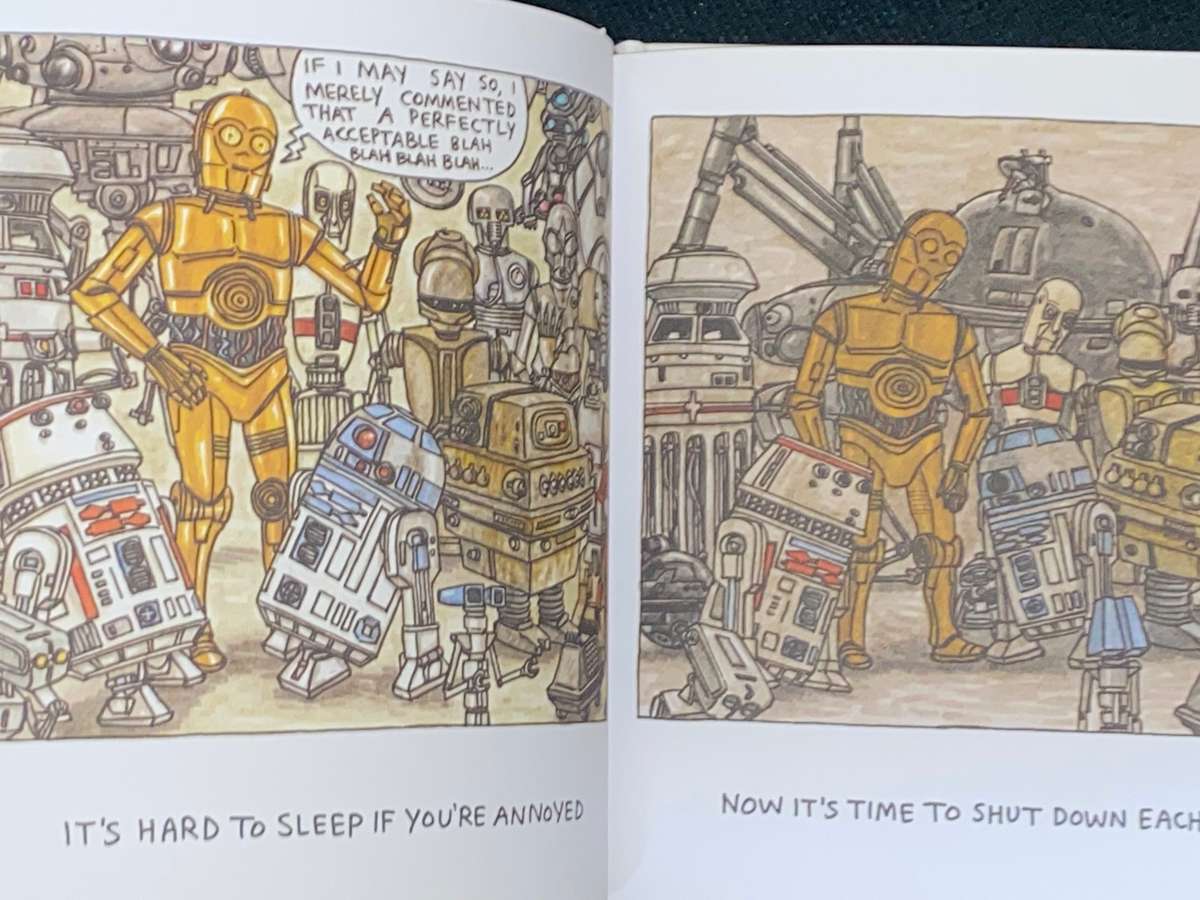 STARWARS GOODNIGHT DARTH VADER  BY JEFFREY BROWN