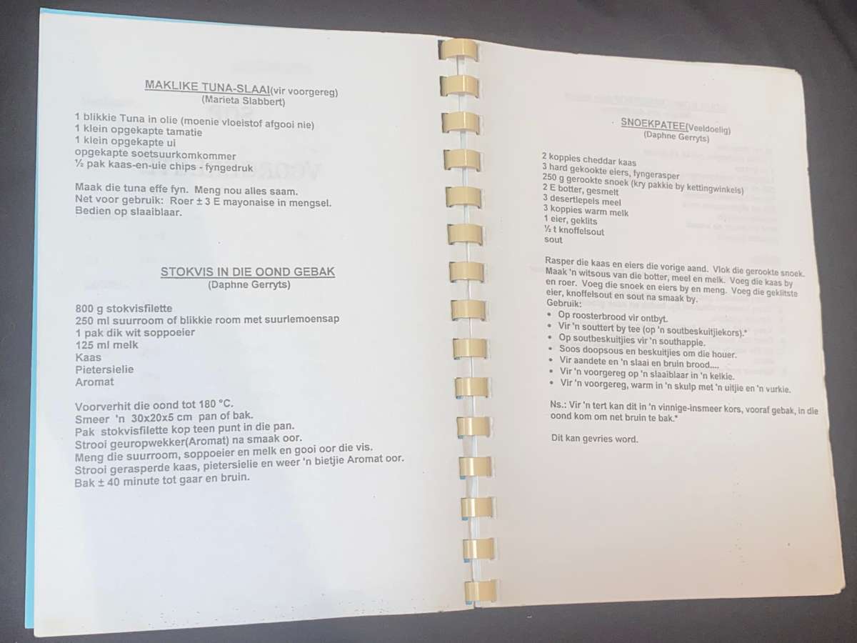 KEUR RESEPTE V.L.V. STRAND