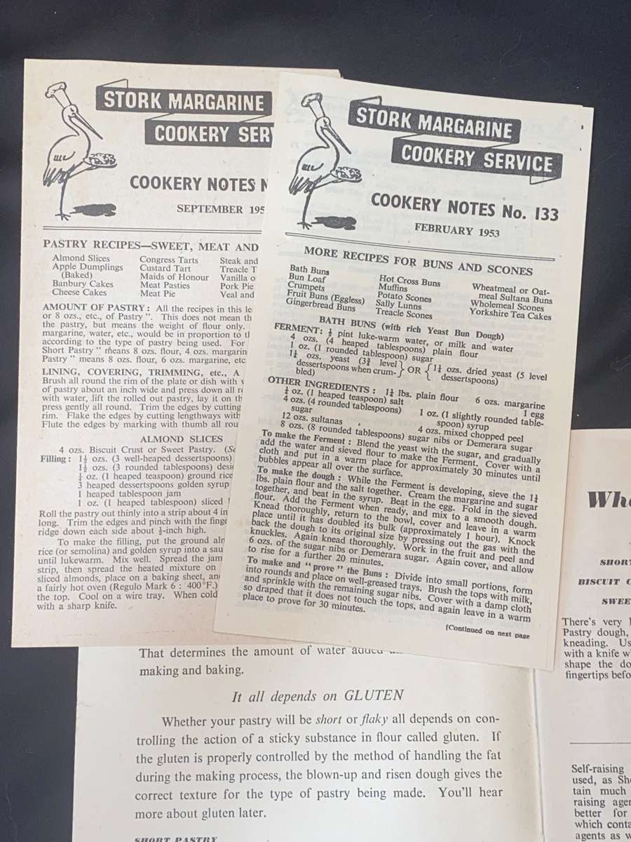 ALL ABOUT PASTRY BY THE STORK MARGARINE COOKERY SERVICE