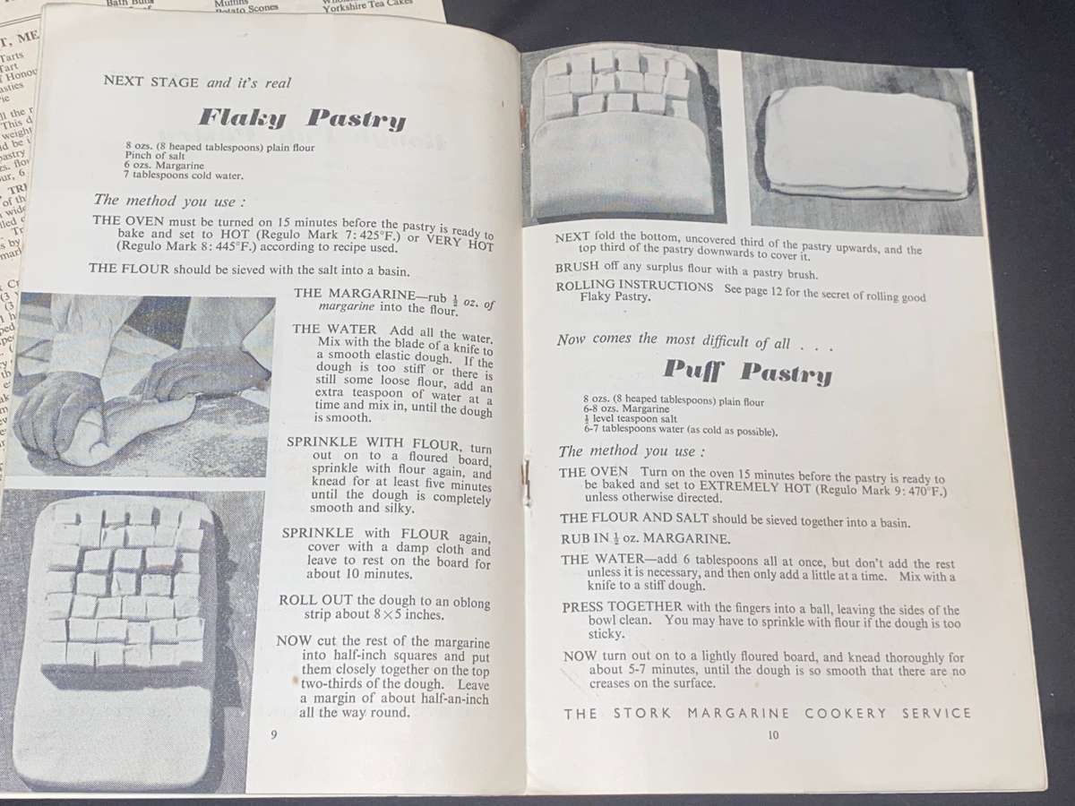 ALL ABOUT PASTRY BY THE STORK MARGARINE COOKERY SERVICE