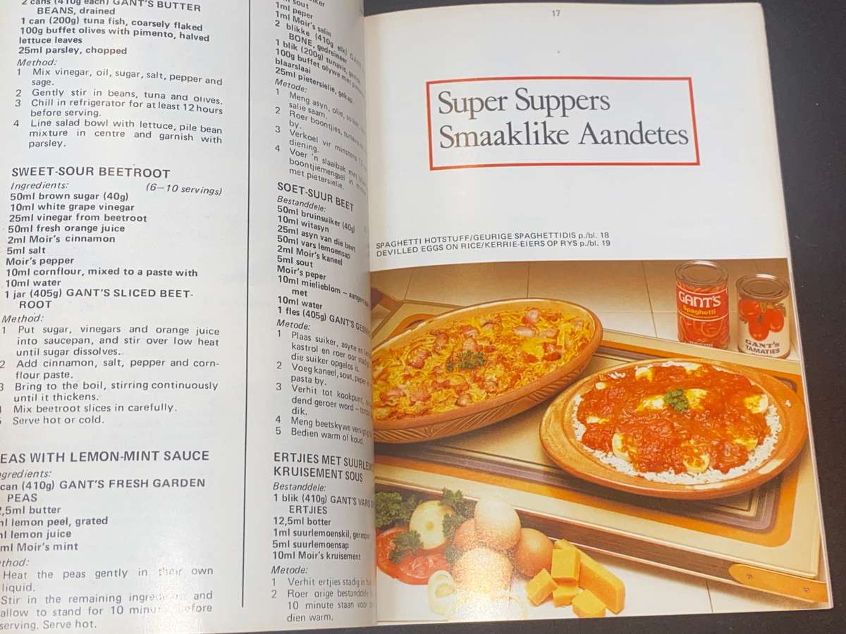 GANT'S FOODS FAMILY RECIPES
