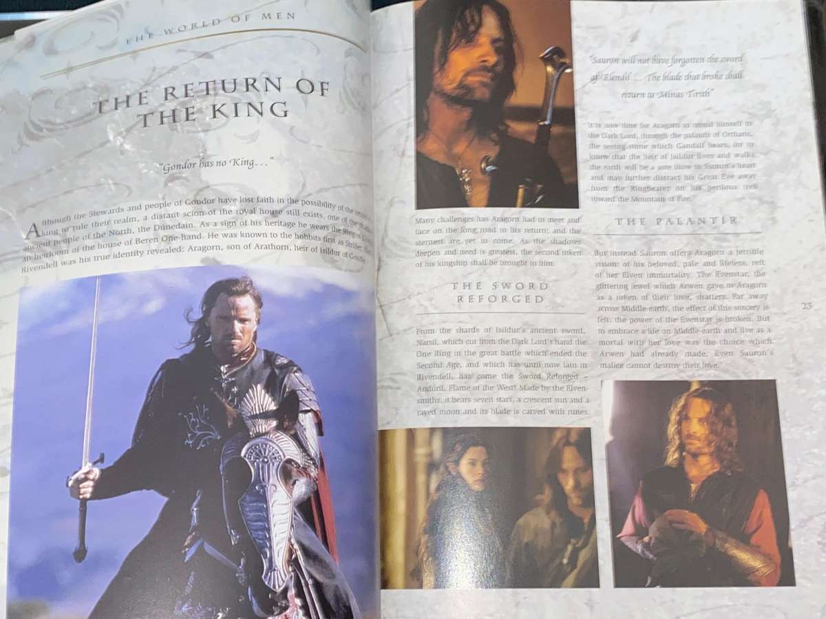 THE LORD OF THE RINGS THE OFFICIAL ILLUSTRATED MOVIE COMPANION 3 VOLS