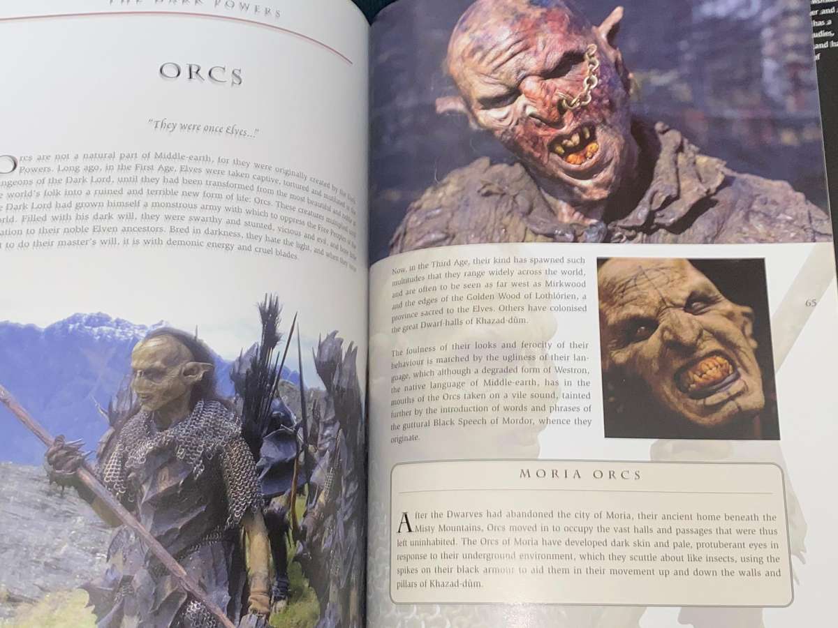 THE LORD OF THE RINGS THE OFFICIAL ILLUSTRATED MOVIE COMPANION 3 VOLS