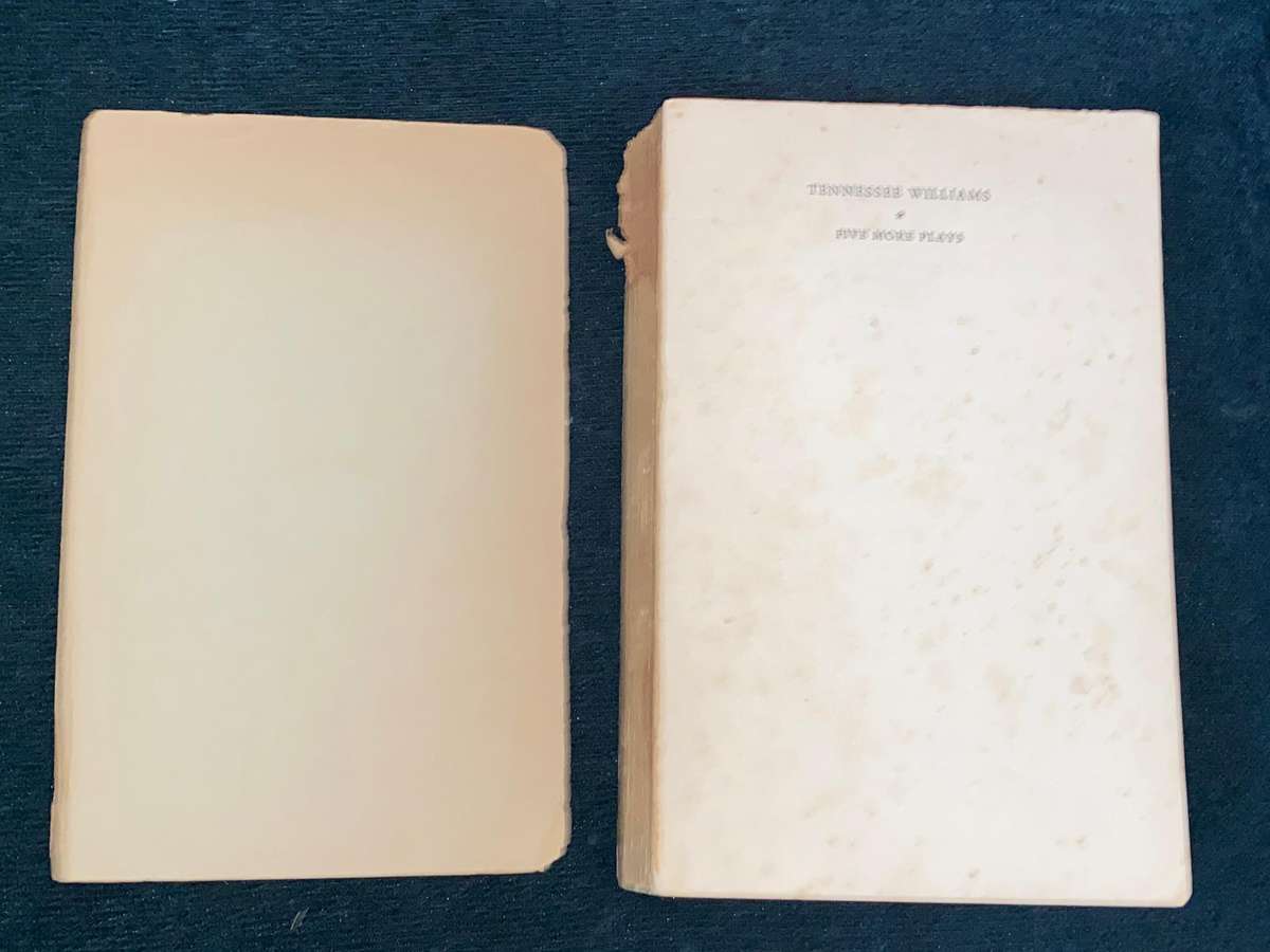 FIVE MORE PLAYS BY TENNESSEE WILLIAMS PROOF COPY
