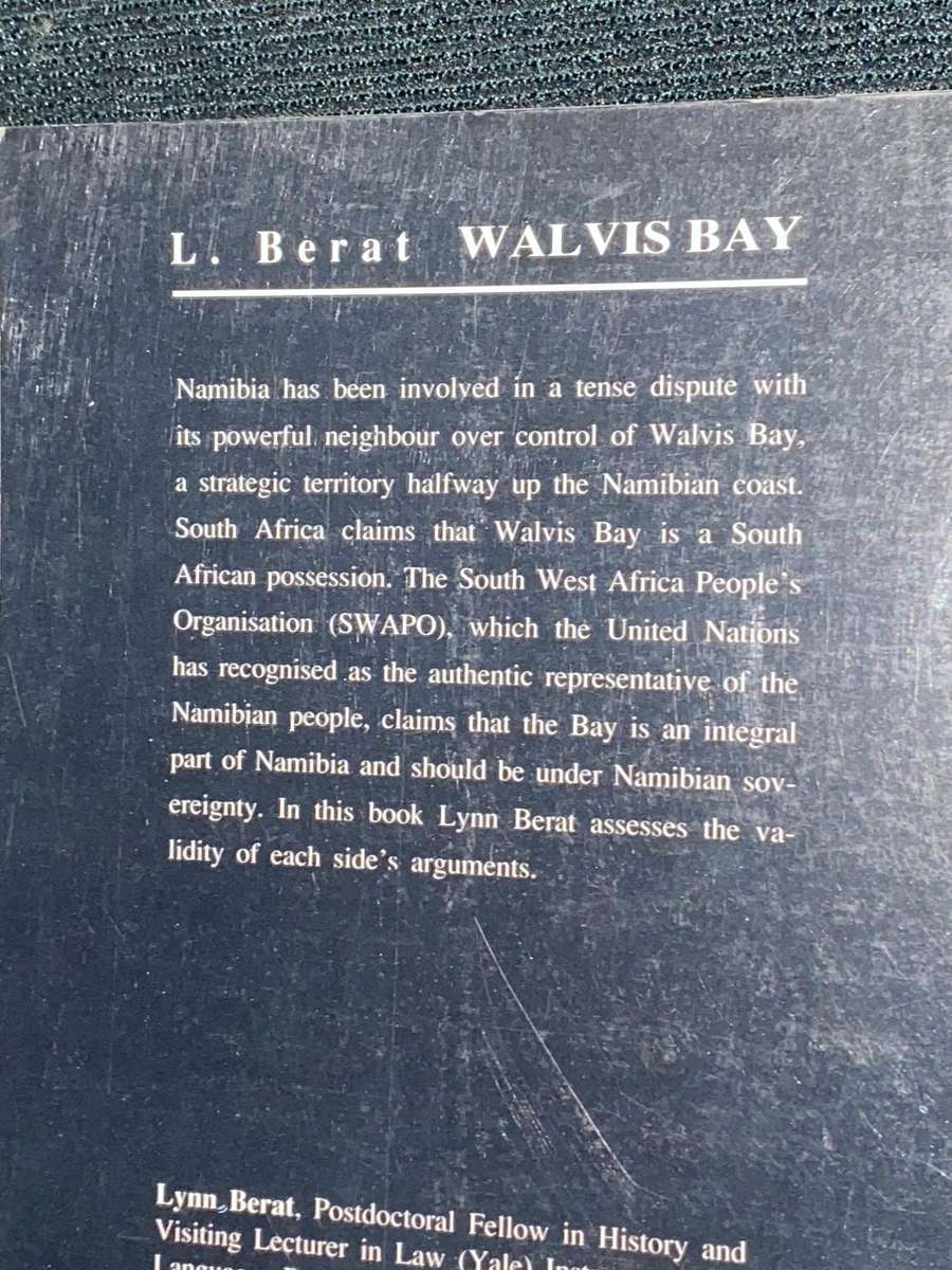 WALVIS BAY THE LAST FRONTIER BY L. BERAT