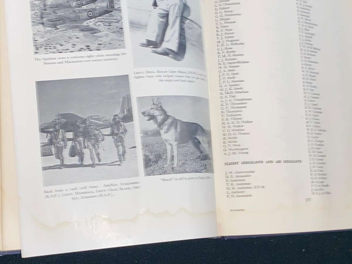 PER NOCTEM PER DIEM THE STORY OF 24 SQUADRON SAAF BY E.N. TUCKER