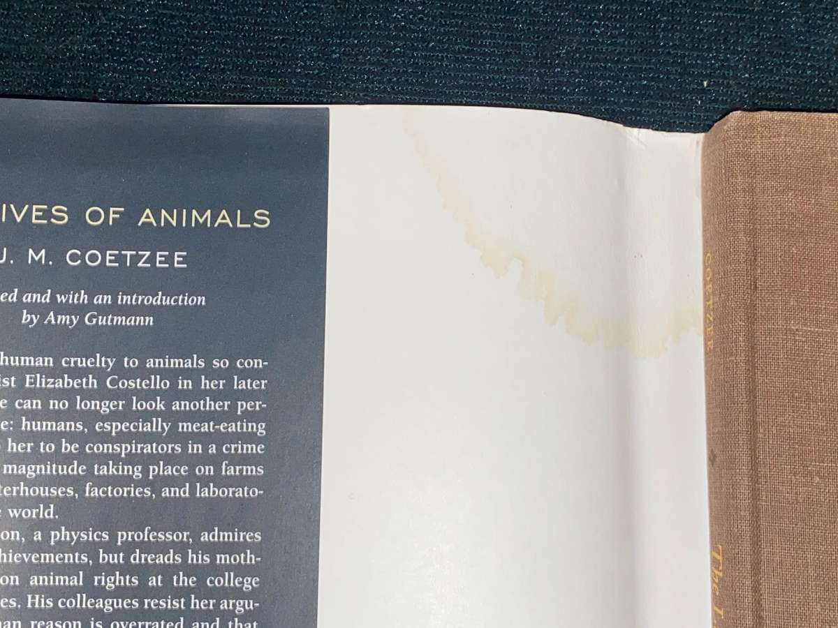 THE LIVES OF ANIMALS BY J.M COETZEE