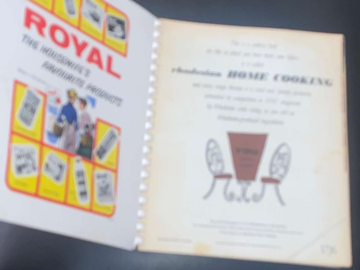 RHODESIAN HOME COOKING VINTAGE RECIPE BOOK
