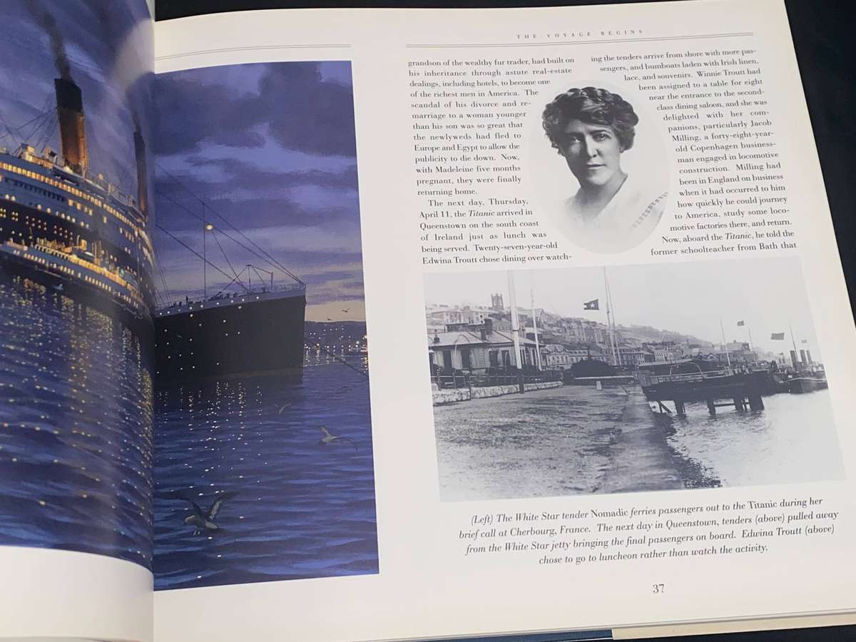 TITANIC ILLUSTRATED HISTORY TEXT BY DON LYNCH