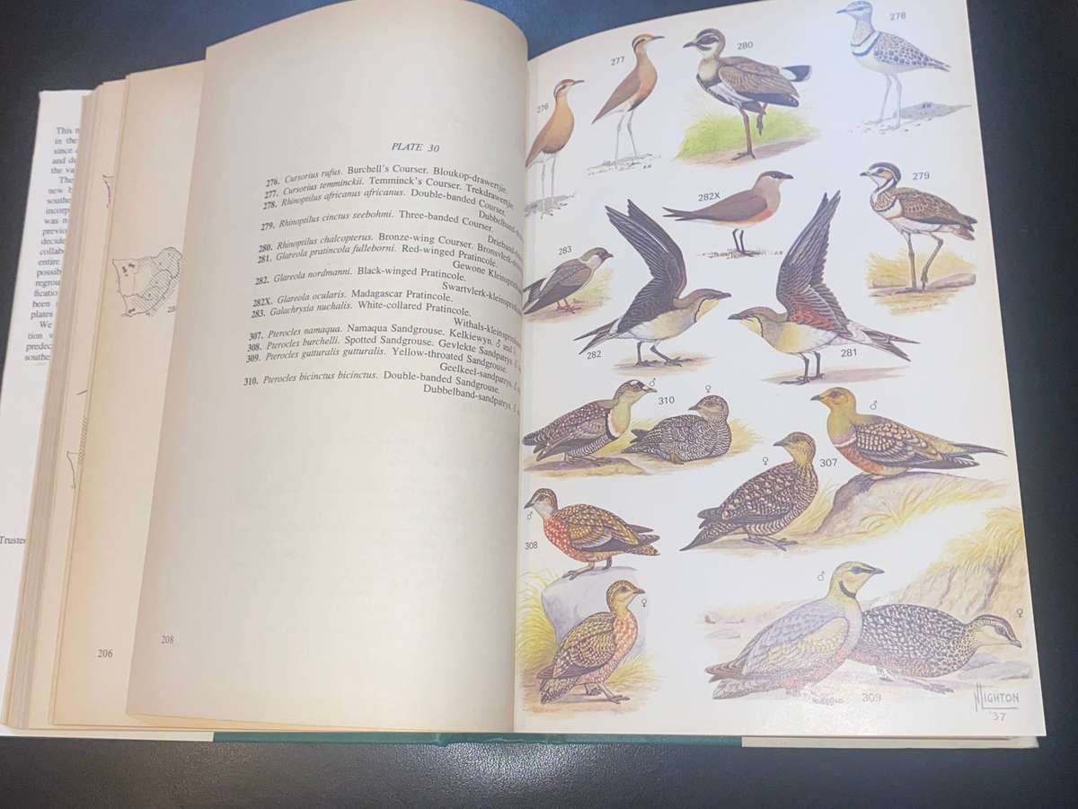 TOBERTS BIRDS OF SOUTH AFRICA MCLACHLAN & LIVERSIDGE