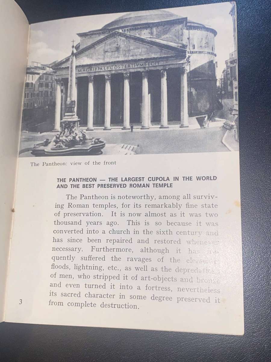 THE PANTHEON BY VITTORIO BARTOCCETTI