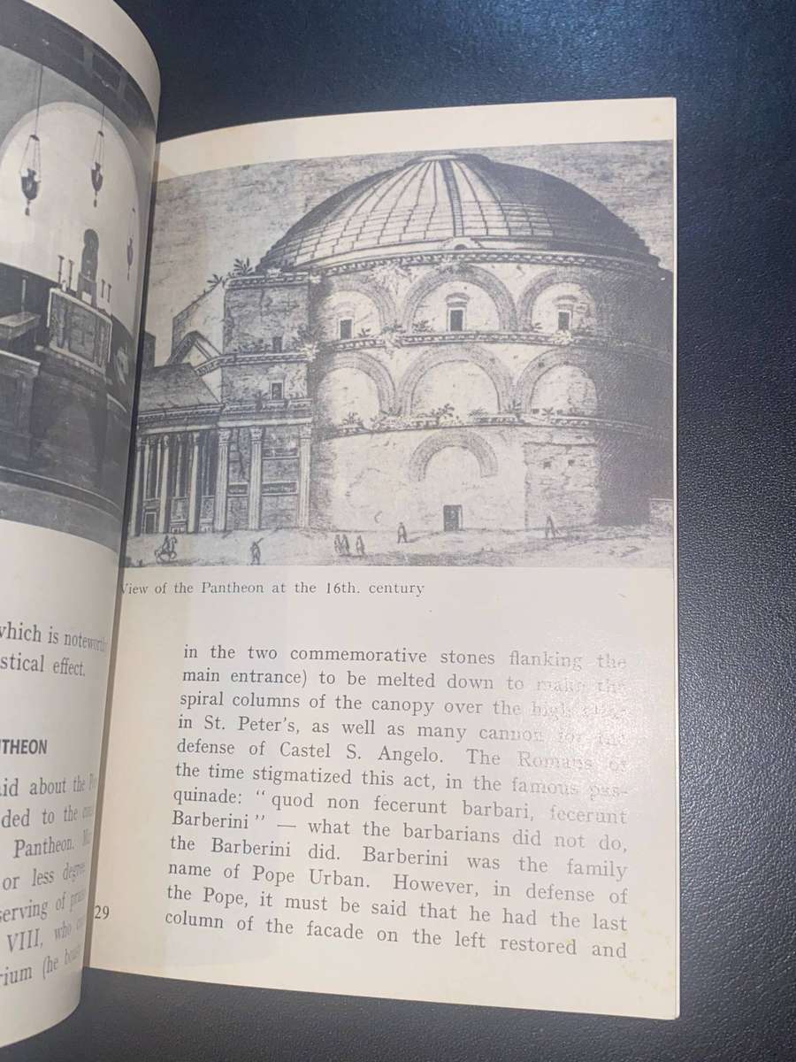 THE PANTHEON BY VITTORIO BARTOCCETTI