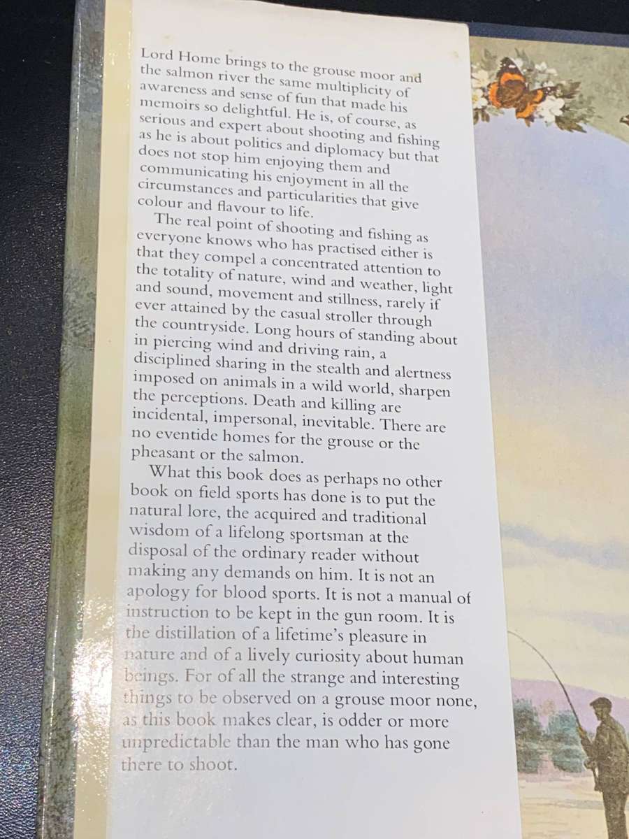 BORDER REFLECTIONS CHIEFLY ON THE ARTS OF SHOOTING AND FISHING - LORD HOME