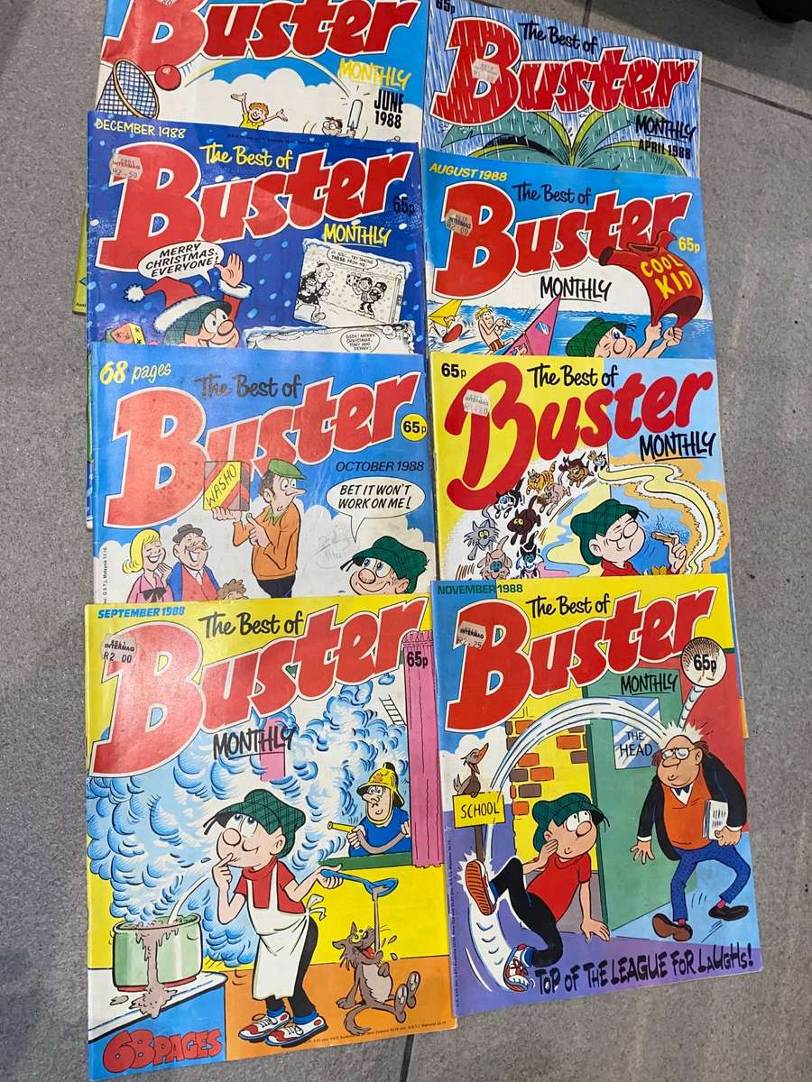THE BEST OF BUSTER X 8 FROM 1988