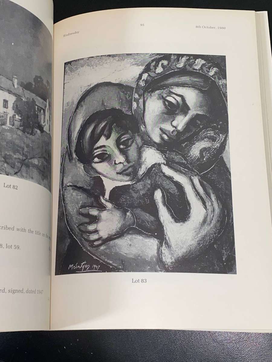SOTHEBY'S JOHANNESBURG ART CATALOGUE 5TH OCT 1980