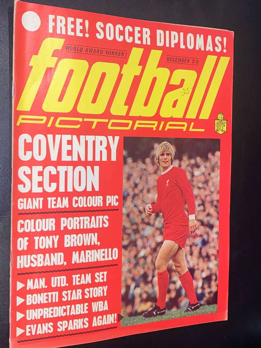 FOOTBALL PICTORIAL DEC 1970 VOL 3 NO.12