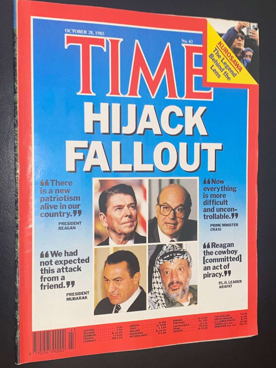 TIME MAGAZINE 28 OCTOBER 1985