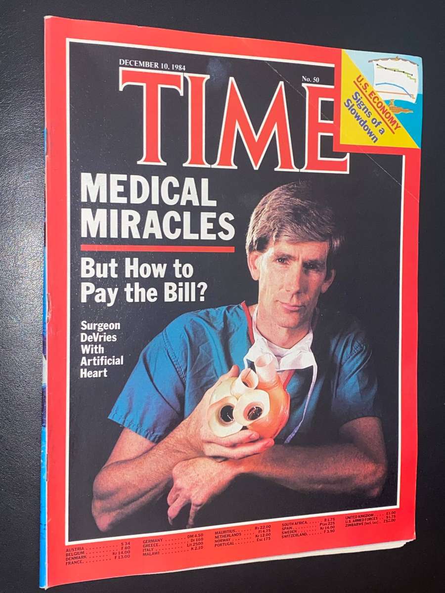 TIME MAGAZINE 10 DECEMBER 1984
