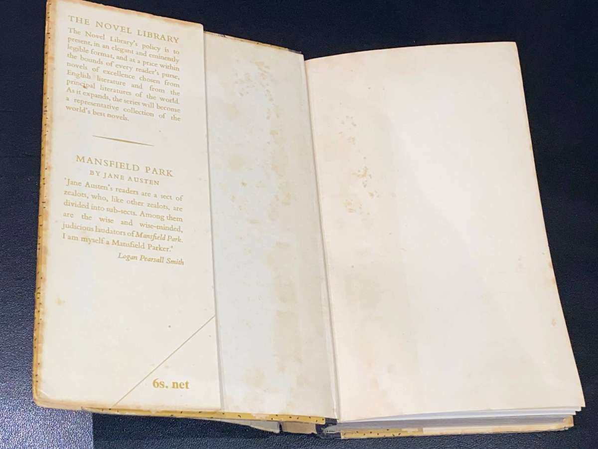 MANSFIELD PARK BY JANE AUSTEN