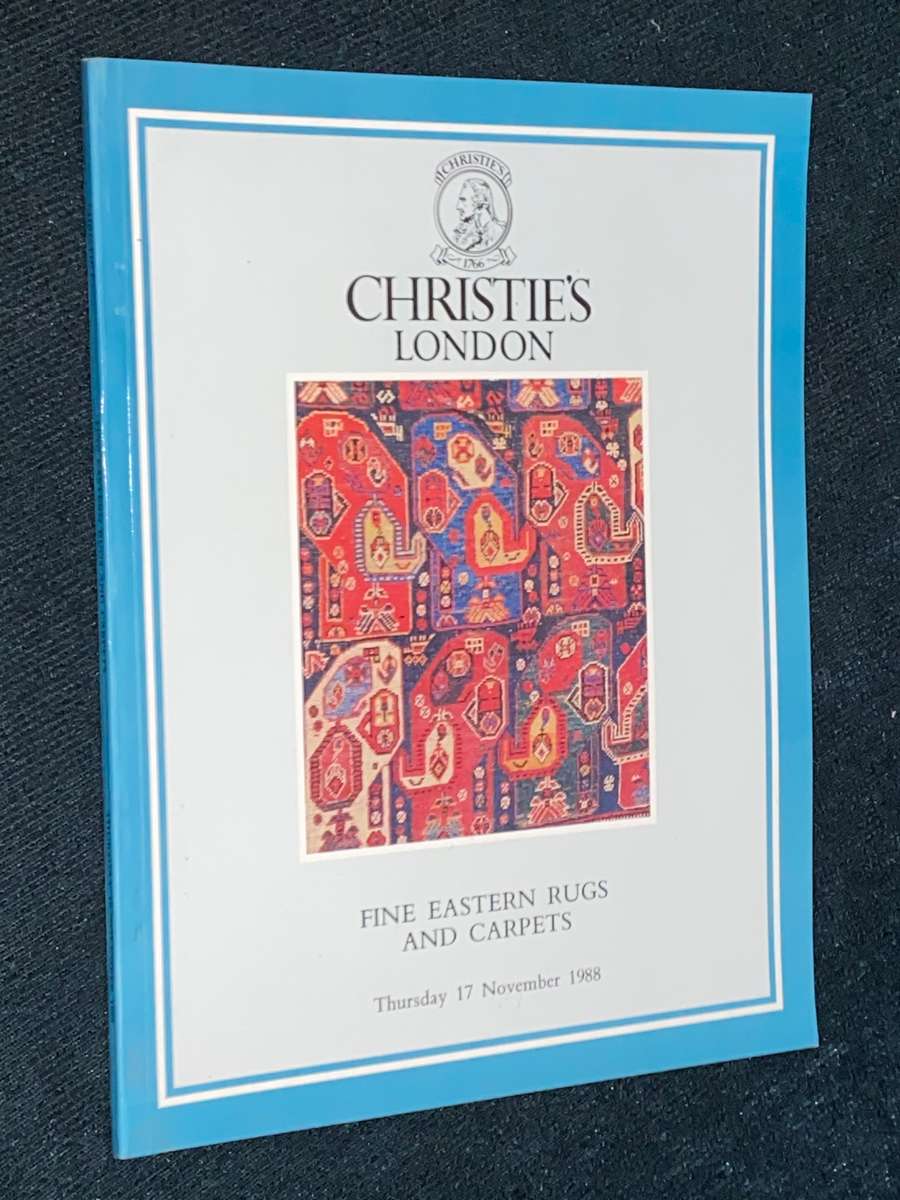 CHRISTIES LONDON FINE EASTERN RUGS AND CARPETS 1989