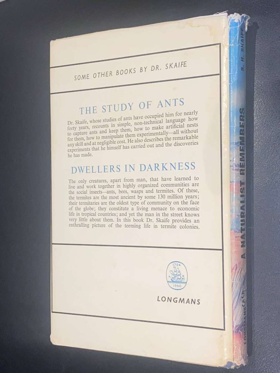 A NATURALIST REMEMBERS BY S.H. SKAIFE