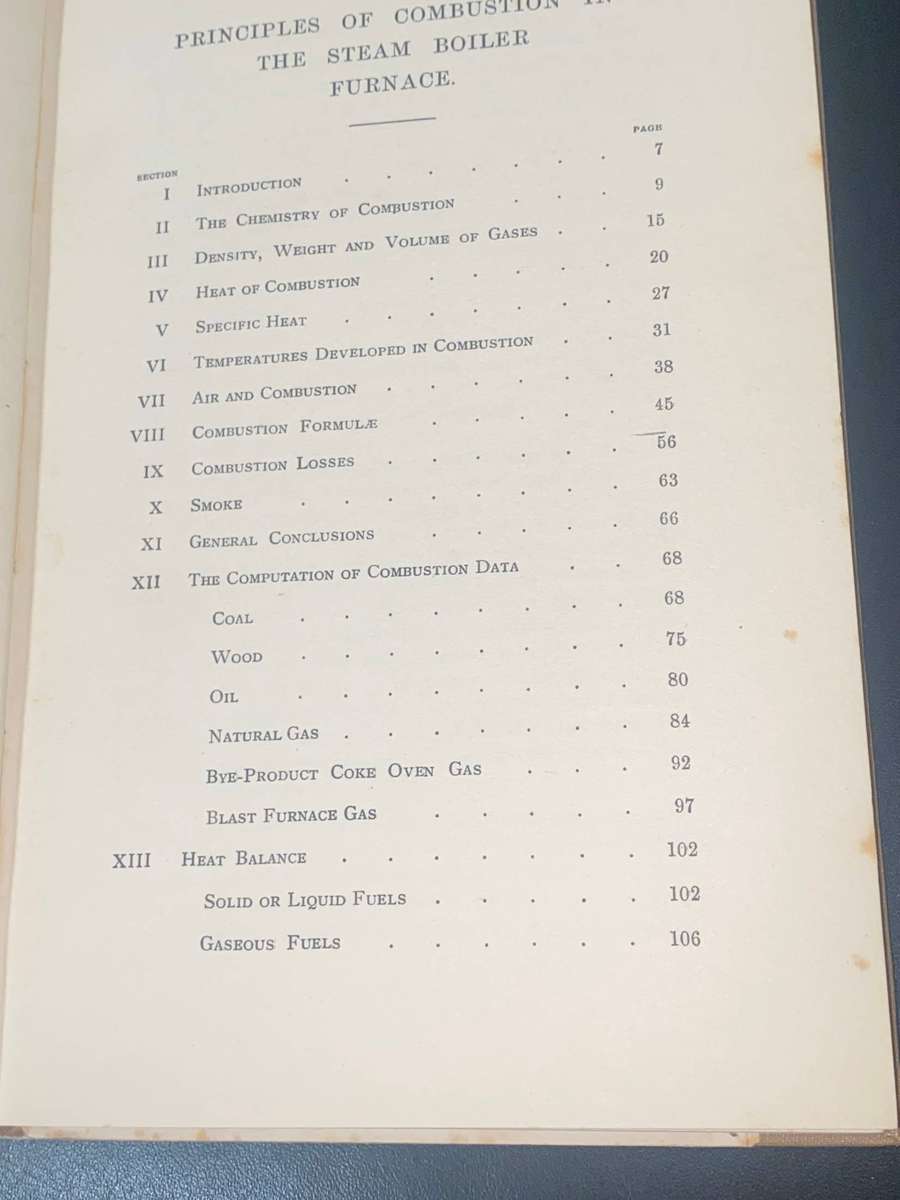 PRINCIPLE OF COMBUSTION IN THE STEAM BOILER FURNACE BY ARTHUR D. PRATT 1936 REVISED