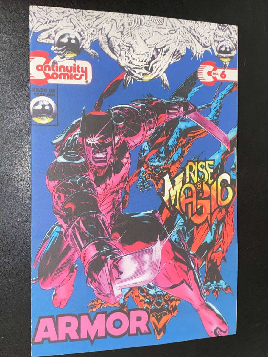 CONTINUITY COMICS RISE OF MAGIC ARMOR #6