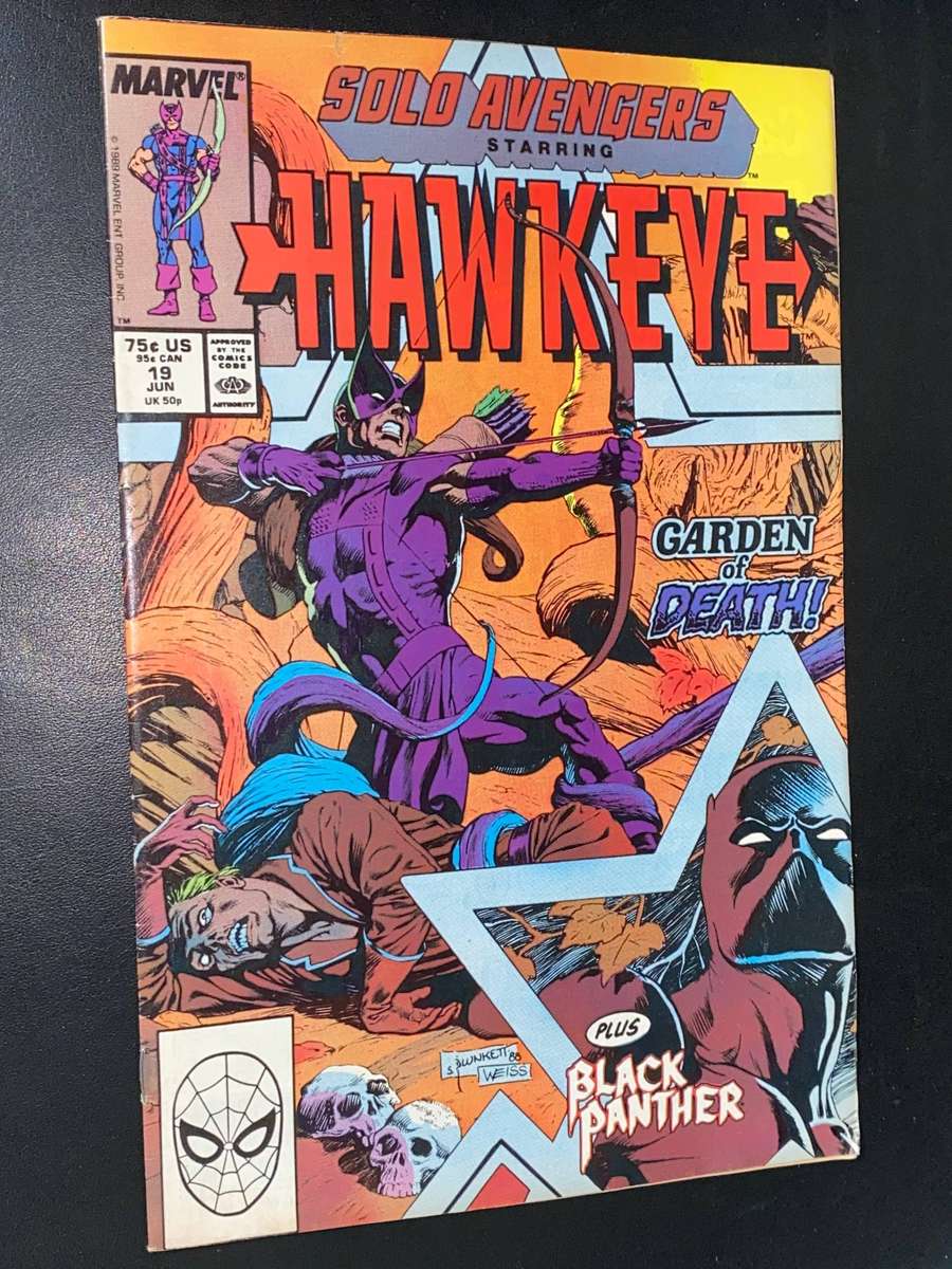 MARVEL COMICS SOLO AVENGERS HAWKEYE NO. 19 GARDEN OF DEATH