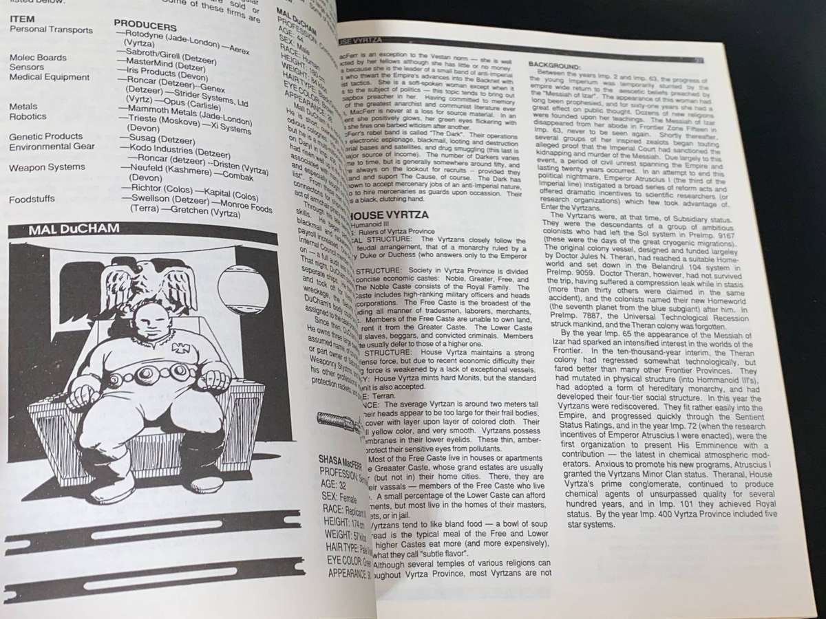 BEYOND THE CORE A SPACE MASTER CAMPAIGN MODULE THE WORLDS OF FRONTIER ZONE FIVE
