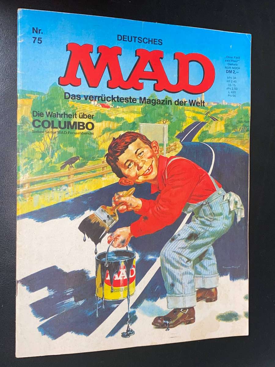 MAD COMIC #75 (GERMAN EDITION)