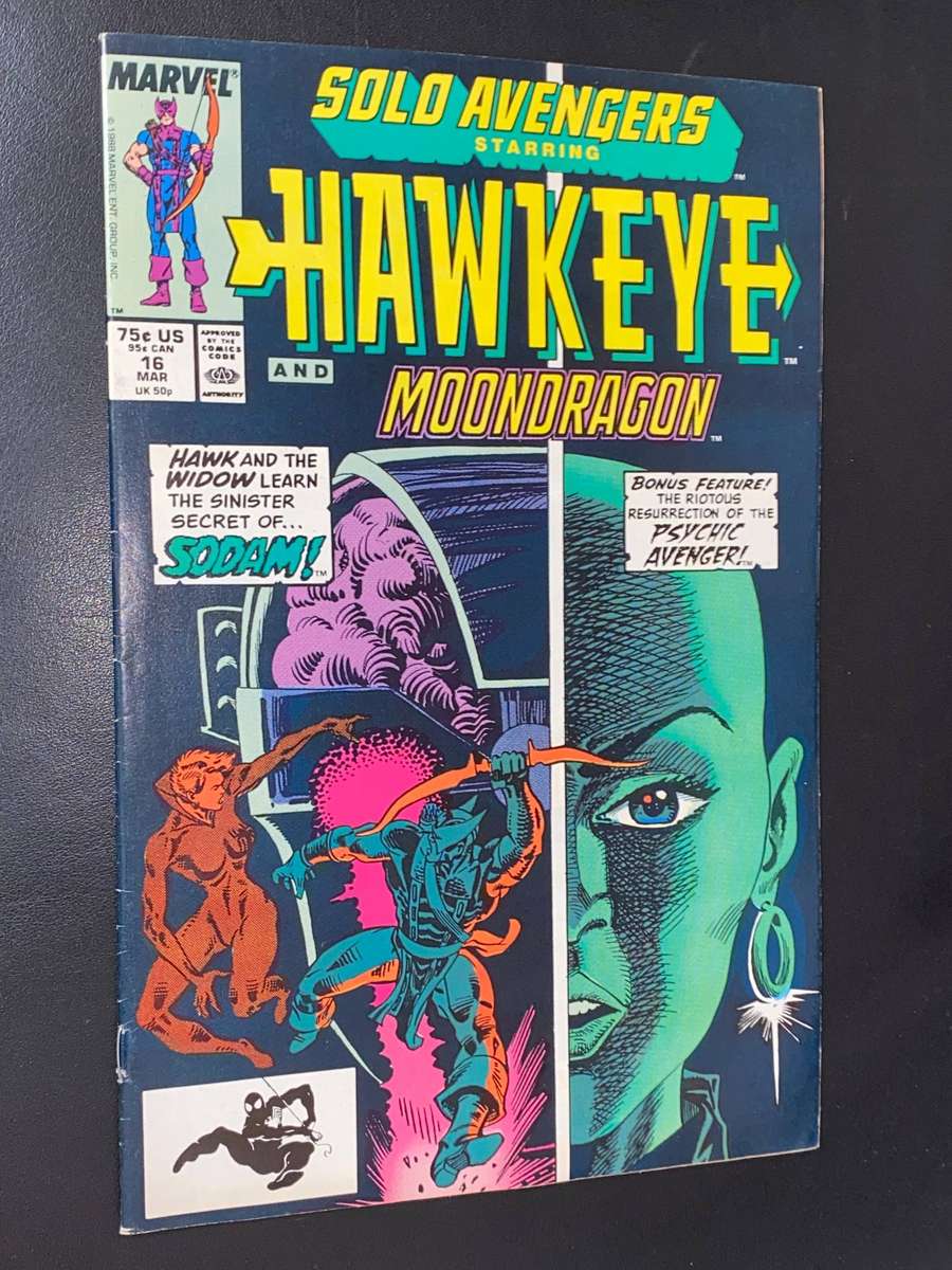 MARVEL COMICS #16 SOLO AVENGERS STARRING AND MOONDRAGON