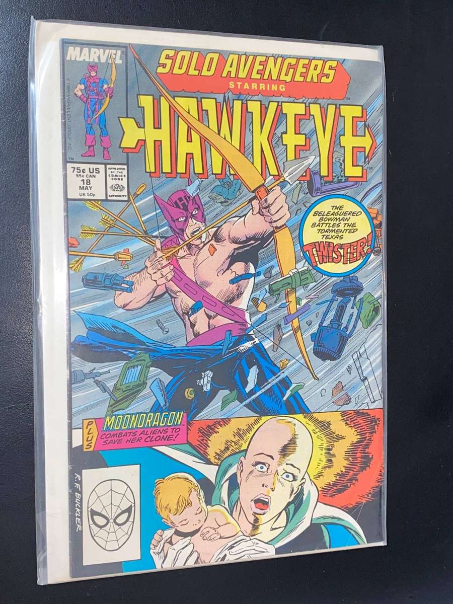 MARVEL COMICS #18 SOLO AVENGERS STARRING HAWKEYE