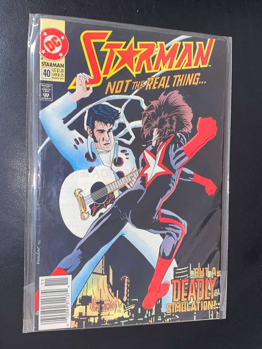 DC COMICS #40 STARMAN NOT THE REAL THING
