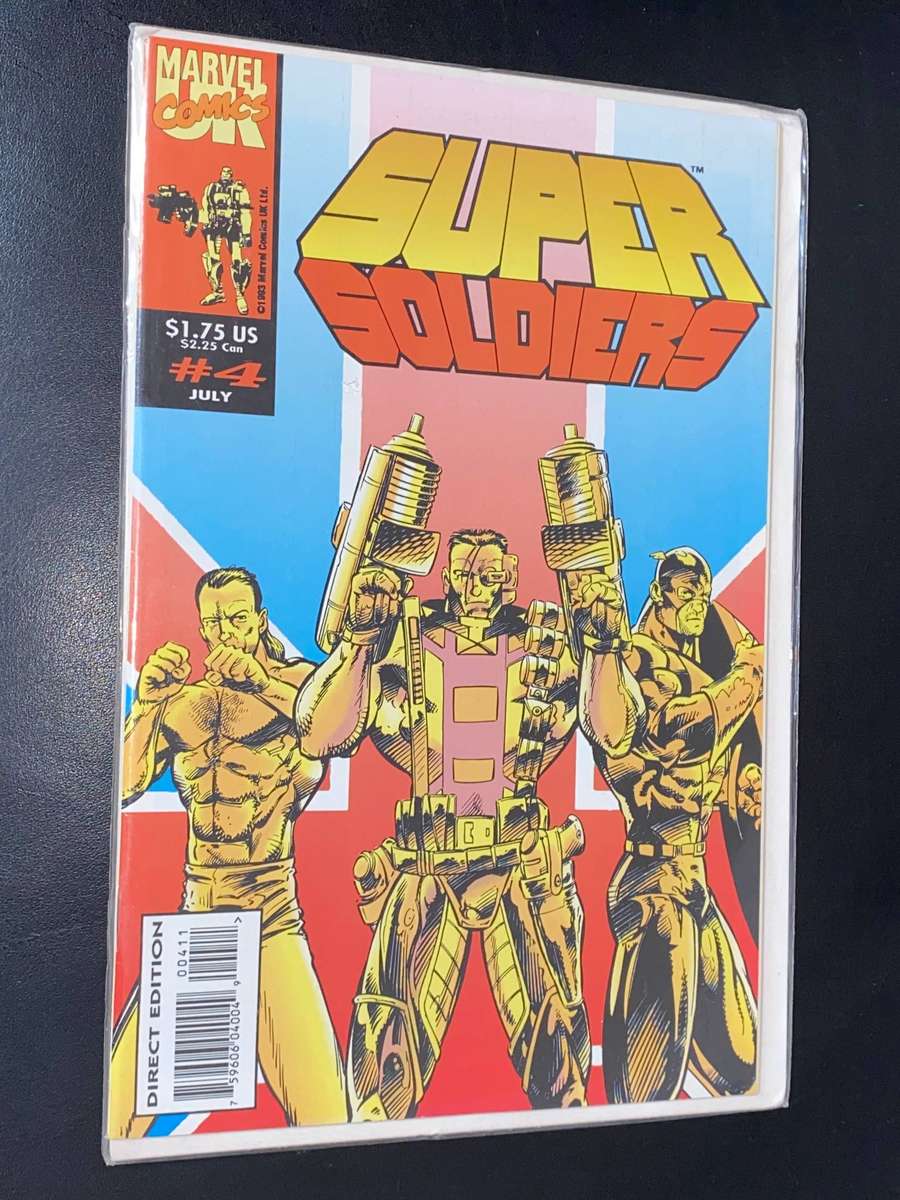 MARVEL COMICS #4 SUPER SOLDIERS