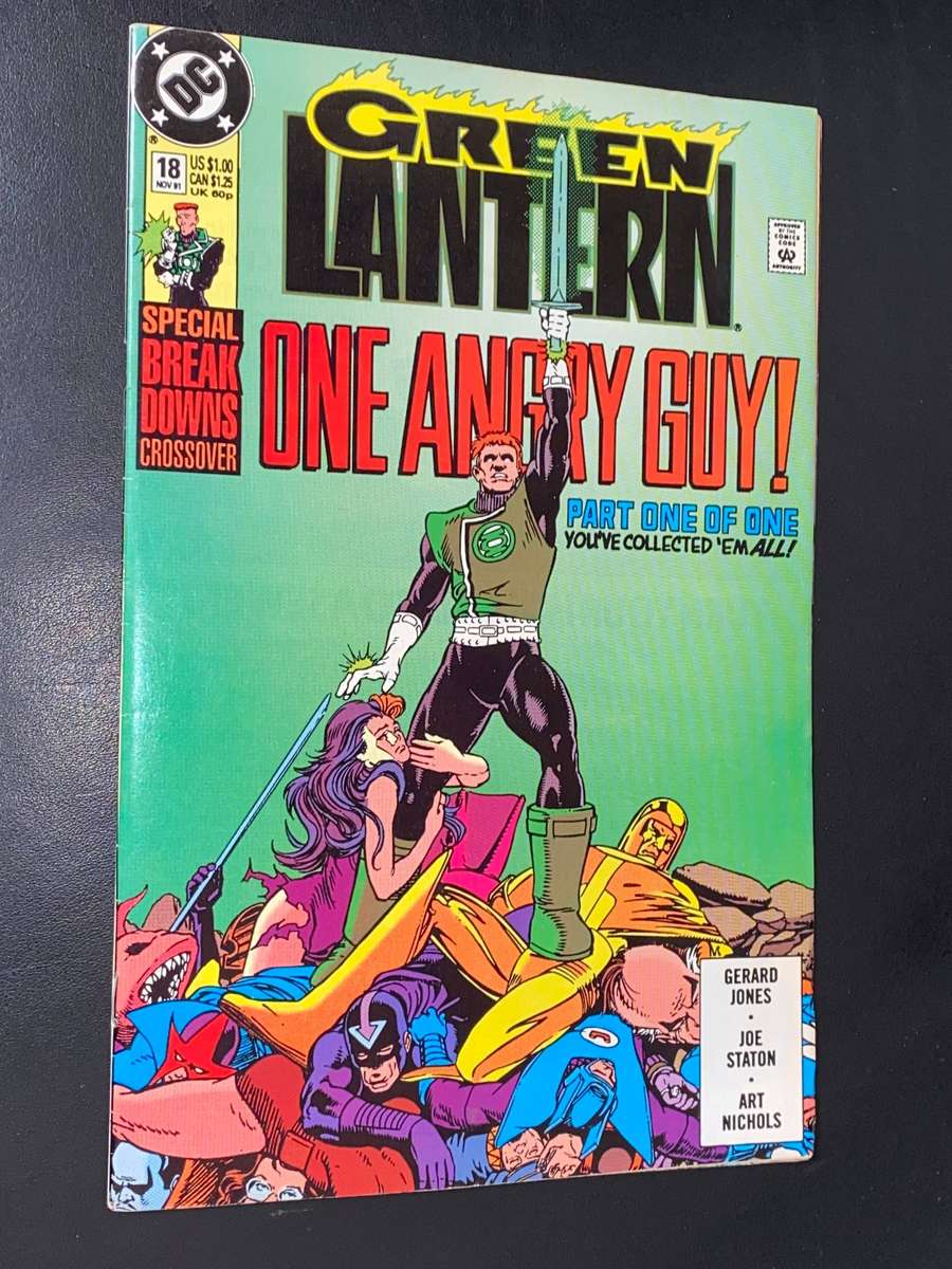 DC COMICS #18 GREEN LANTERN ONE ANGRY GUY
