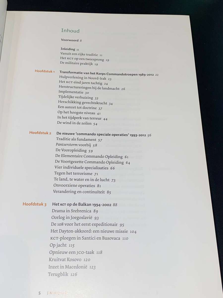 CALLSIGN NASSAU HET MODERNE KORPS COMMMANDOTROEPEN 1989-2012