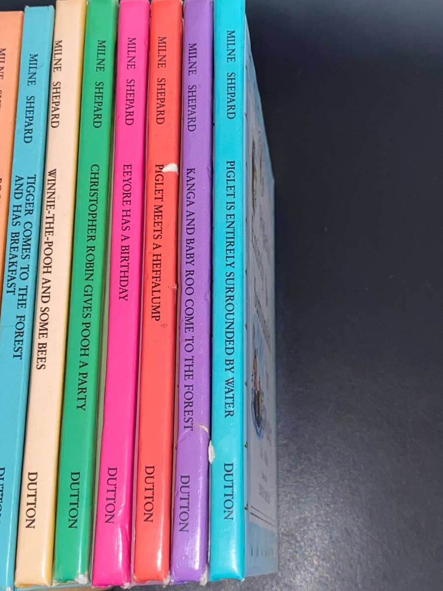 POOH TREASURY BY A.A. MILNE ILLUSTRATED BY ERNEST SHEPARD X 8