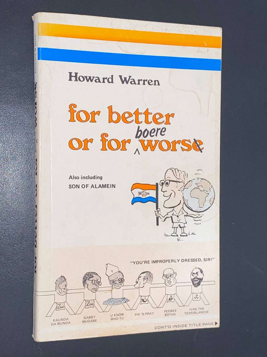 FOR BETTER OR FOR BOERE-WORSE BY HOWARD WARREN