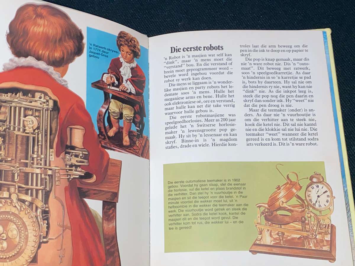 KALEIDOSKOOP-BOEKE DIE WERELD VAN ROBOTS