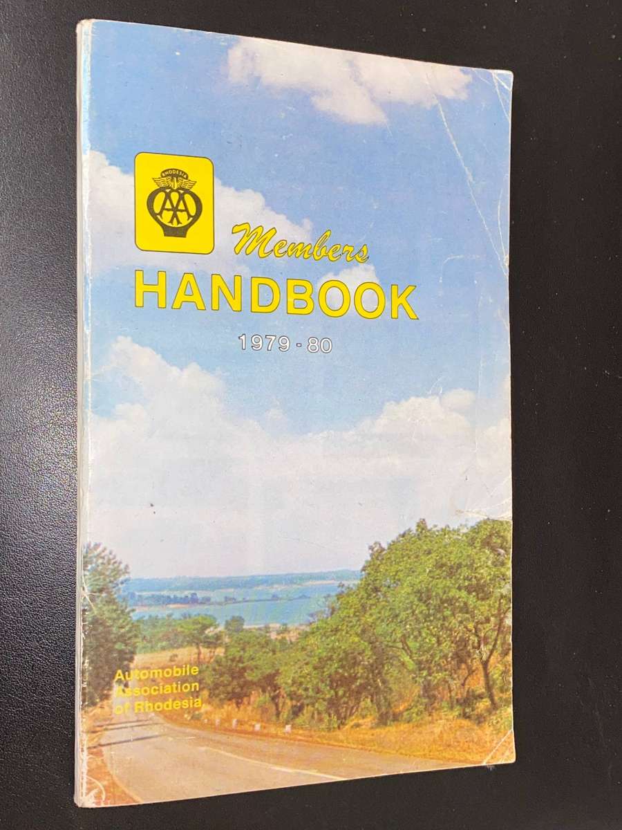 AA RHODESIA MEMBER'S HANDBOOK 1979-1980