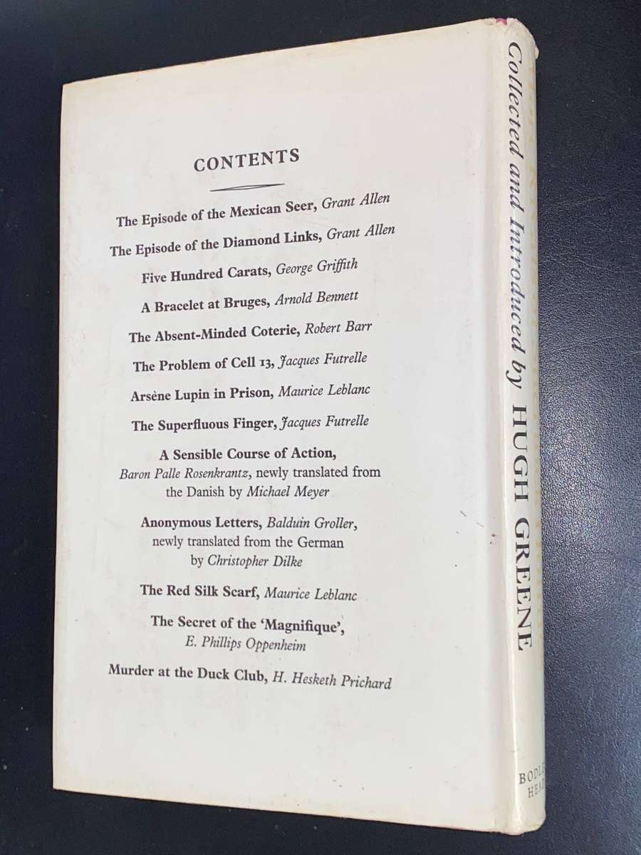 MORE RIVALS OF SHERLOCK HOLMES COSMOPOLITAN CRIMES COLLECTED & INTRODUCED BY HUGH GREENE