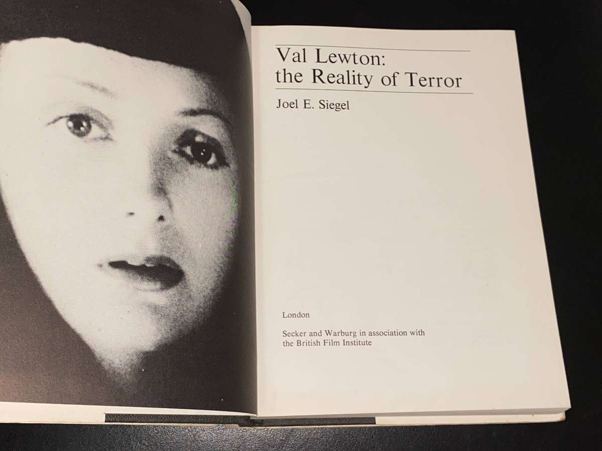 VAL LEWTON THE REALITY OF TERROR BY JOEL E. SIEGEL