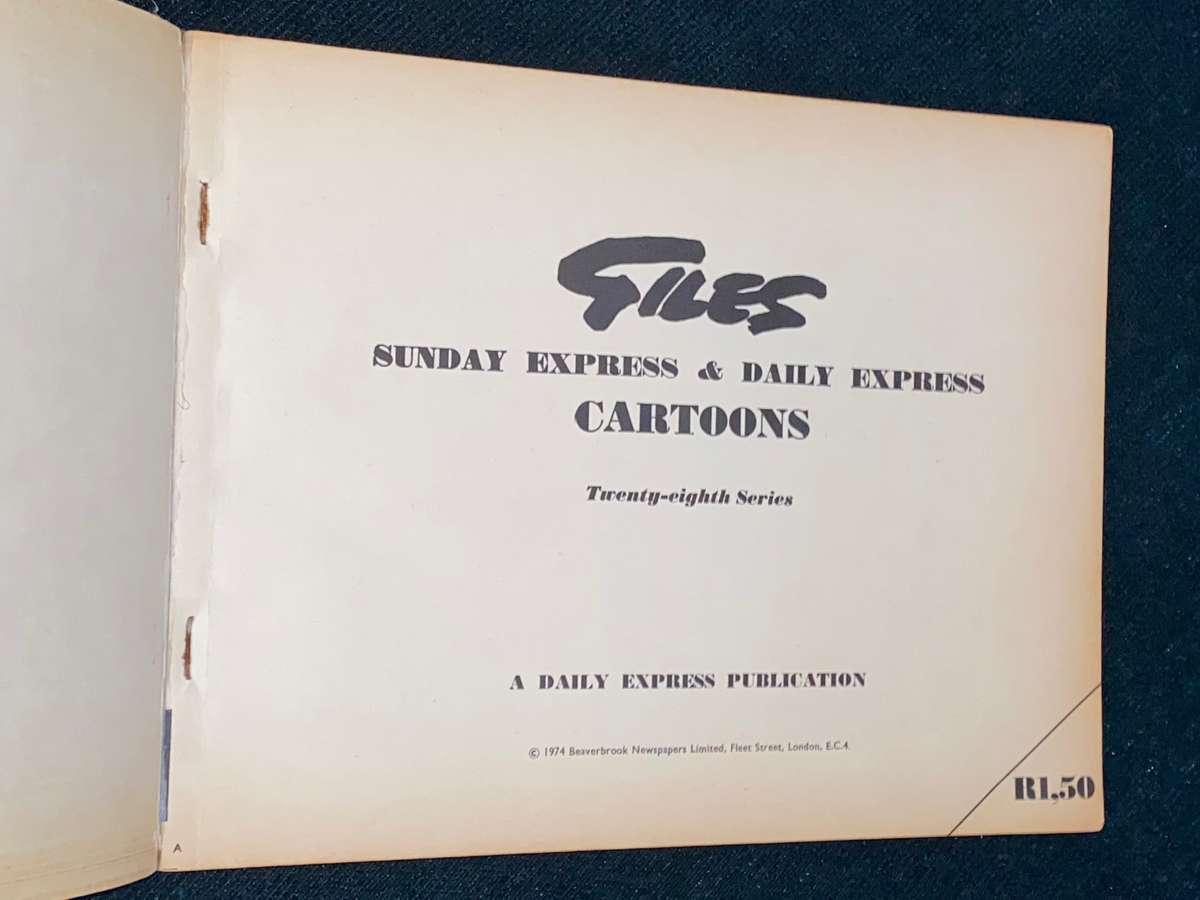 GILES COMIC TWENTY EIGHTH SERIES 1974