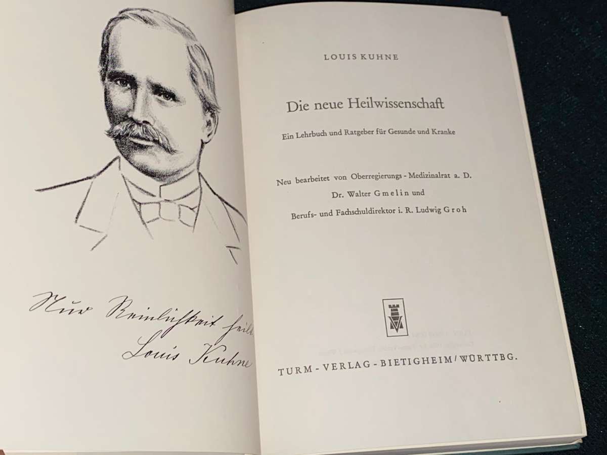 LOUIS KUHNE DIE NEUE HEILWISSENSCHAFT