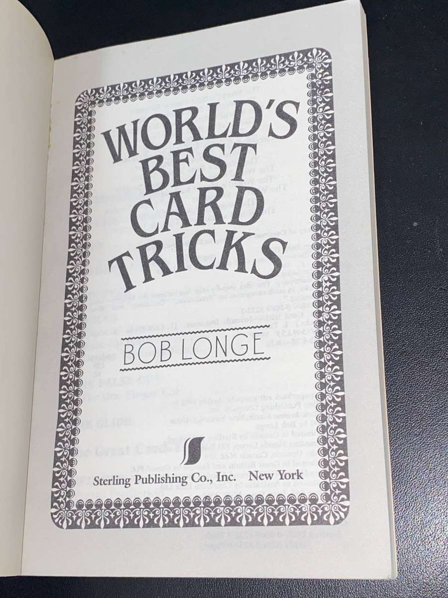 WORLD'S BEST CARD TRICKS BY BOB LONGE