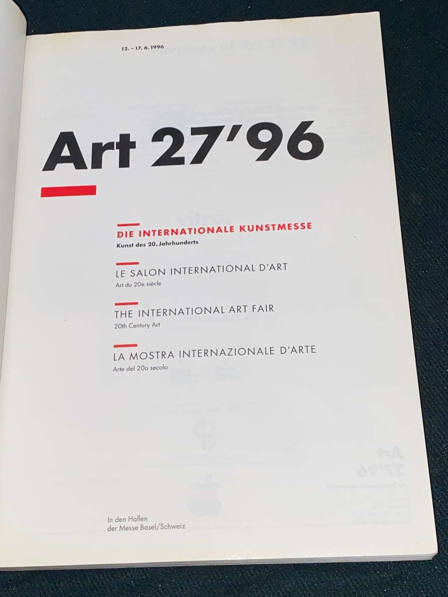 ART 27' 96 BASEL
