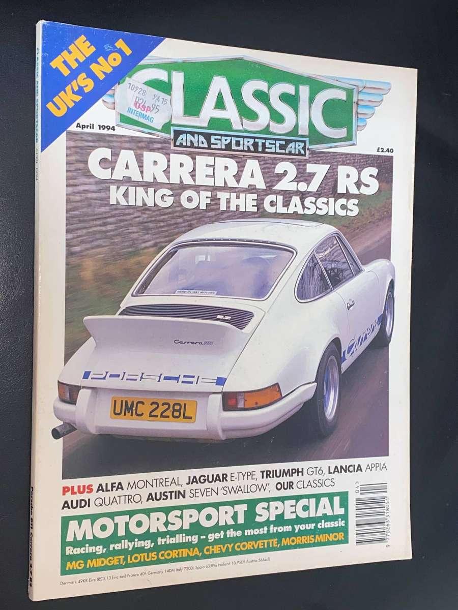 CLASSIC AND SPORTS CAR MAGAZINE APRIL 1994